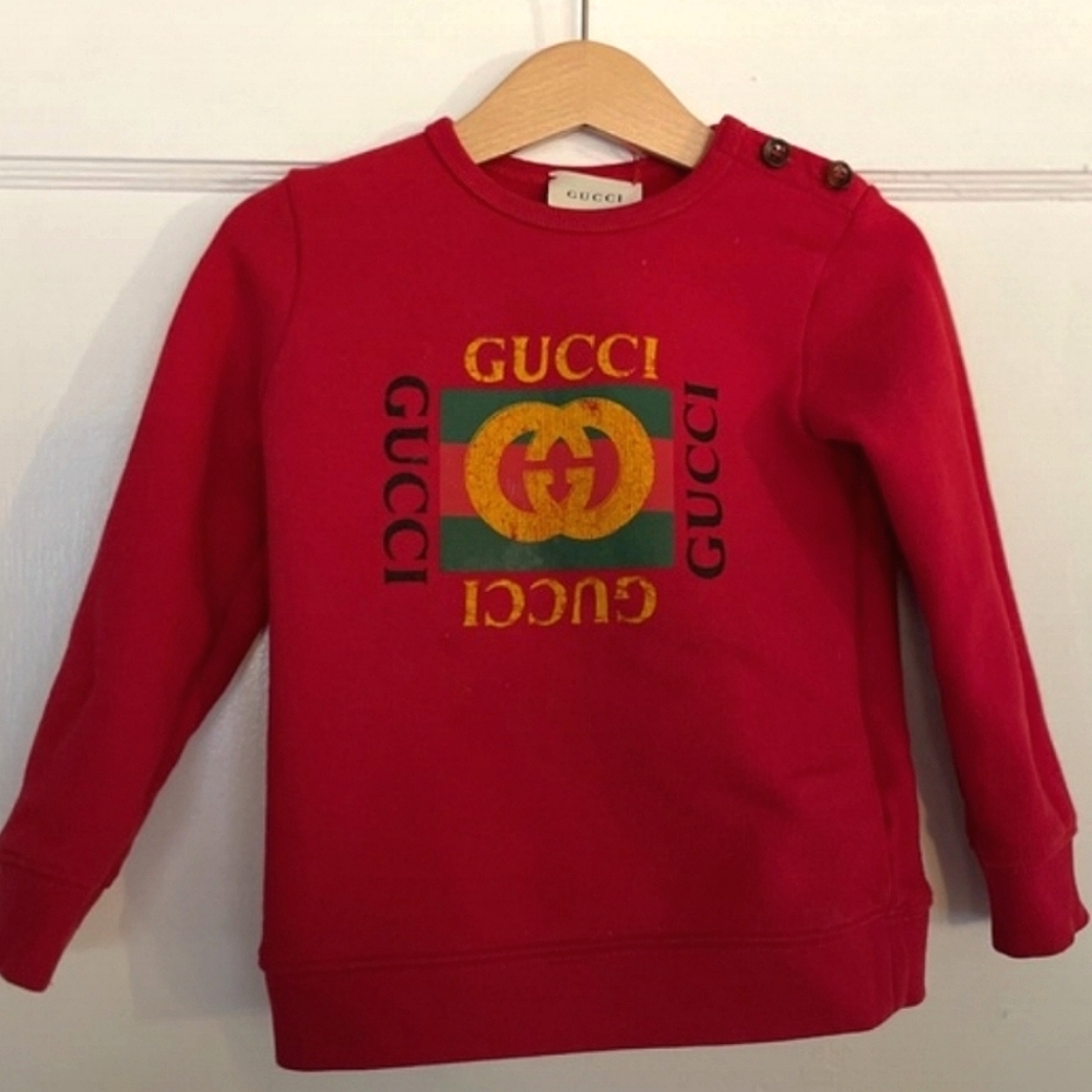 Gucci unisex sweatshirt with Gucci logo